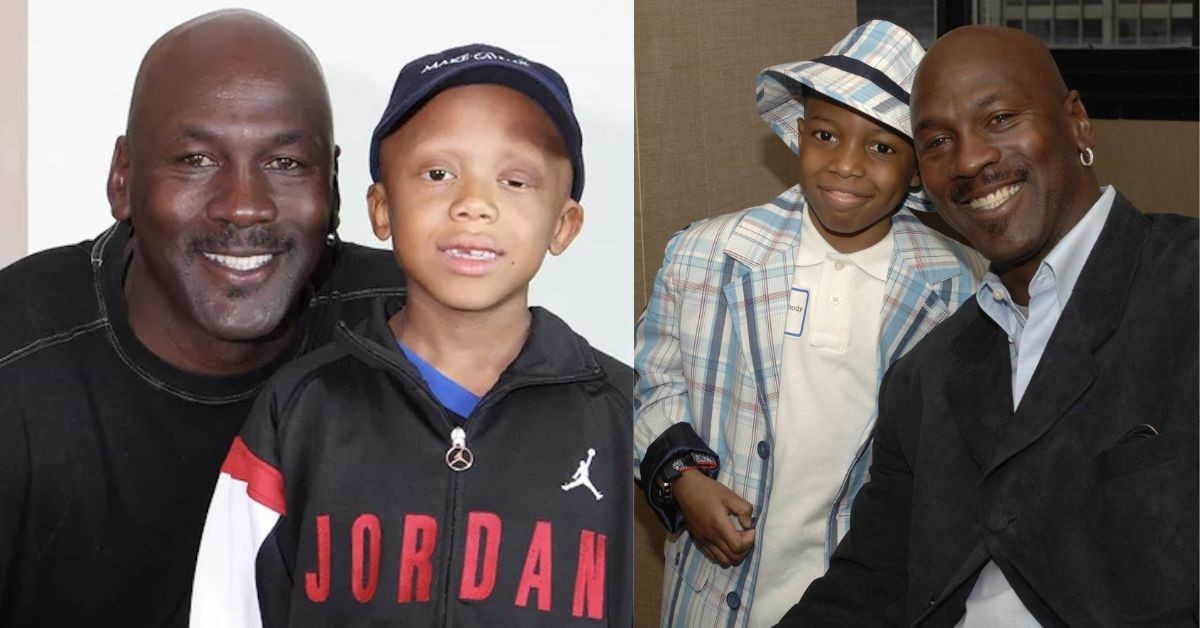 Michael Jordan with kids (credits- People, Twitter)