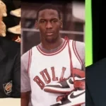 Phil Knight, Michael Jordan and Sonny Vaccaro (Credits - People.com, Reddit and StyleCaster)