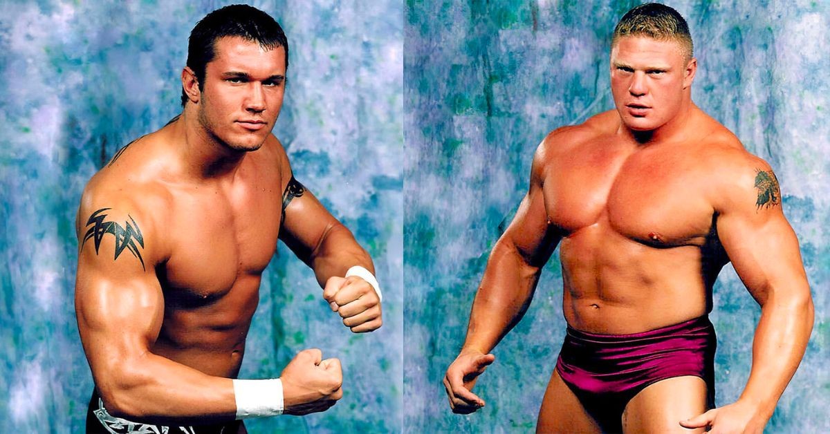 Randy Orton and Brock Lesnar know each other from OVW (Credits: WWE)
