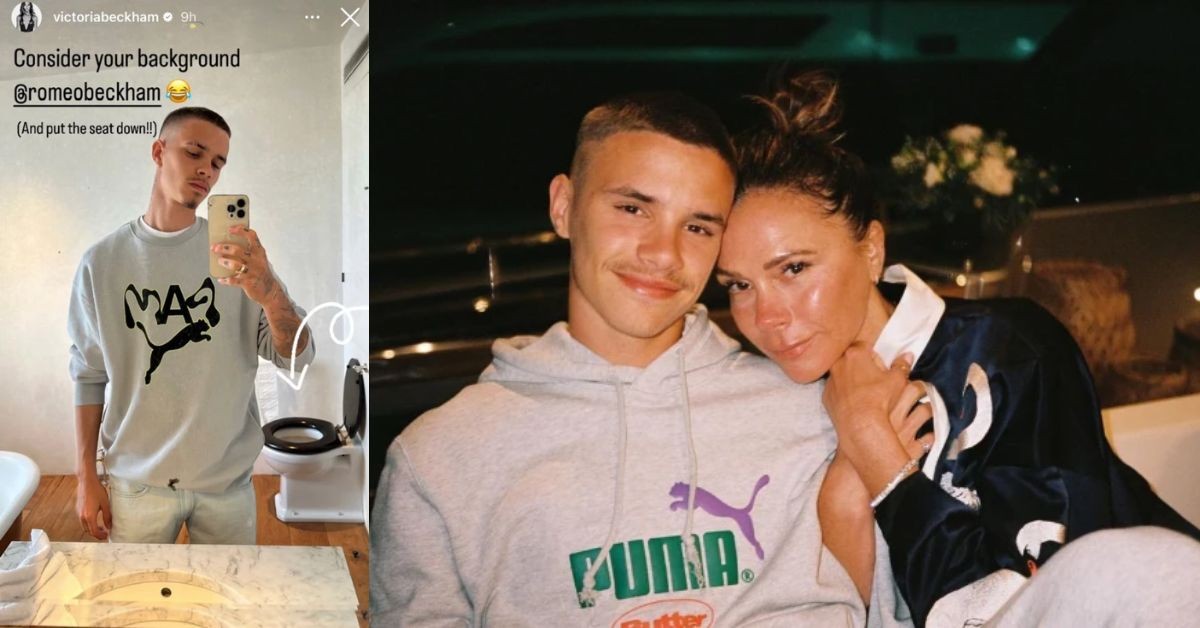 Victoria Beckham posted a hilarious message for her son Romeo on Mother's Day