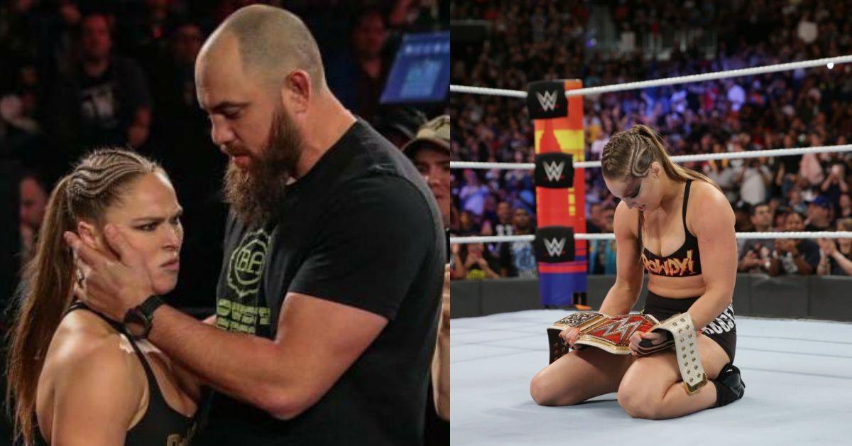 Travis Browne attended WWE SummerSlam 2018 to support Ronda Rousey [Image Credits: 411 Mania, Newsweek]