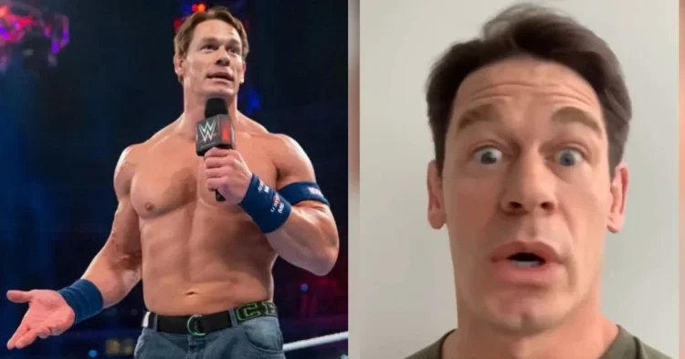 John Cena apologizing to China on Weibo for Taiwan comments