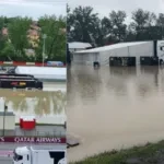 The Emilia Romagna Grand Prix at Imola has been cancelled due to heavy rain in the region (Credits: Twitter)
