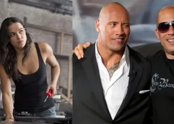 Michelle Rodriguez tried her best to not aggravate the feud between Dwayne Johnson Vin Diesel [Image Credits: BBC, Hollywood Reporter]