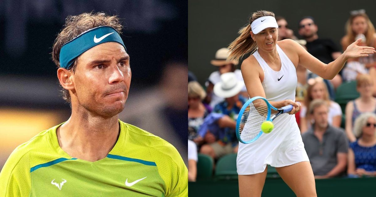 Rafael Nadal and Maria Sharapova