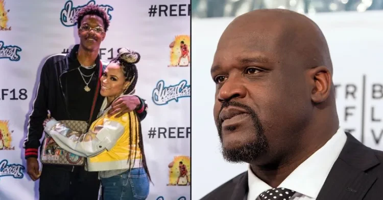 Shaquille O'Neal, Shareef O'Neal and Shaunie Nelson (Credits - Get Up! Mornings with Erica and TODAY)