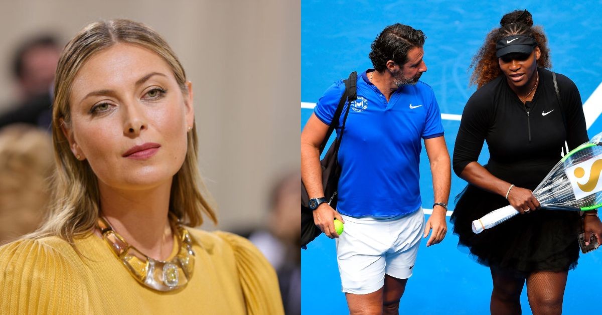 Maria Sharapova Opens up on Serena Williams and her partner Patrick Mouratoglou