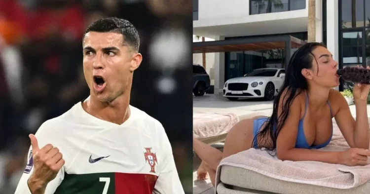 Cristiano Ronaldo and Georgina Rodriguez.