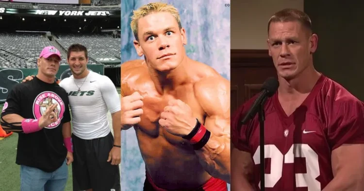 John Cena was in NFL before WWE?