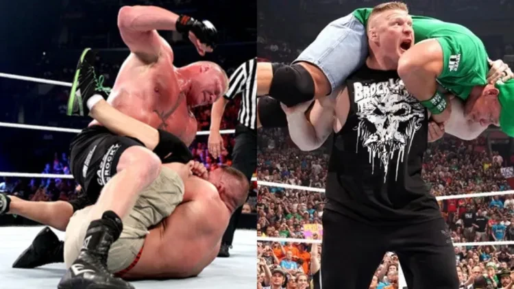 John Cena vs Brock Lesner (Credits)