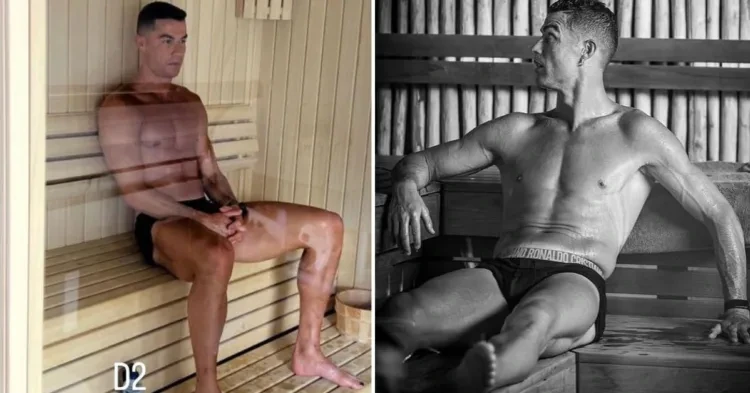 Cristiano Ronaldo sauna (2)