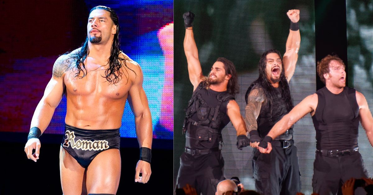 Roman Reigns during his early days (Credits: WWE and Wikipedia)