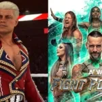 Cody Rhodes in WWE 2K23 and AEW Fight Forever