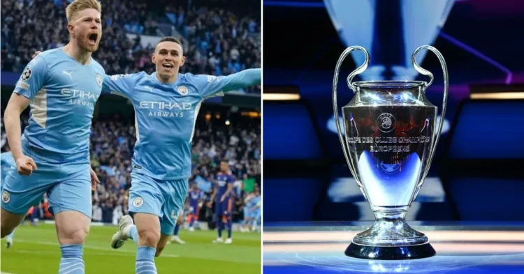 Kevin De Bruyne and Phil Foden, and the UEFA Champions League