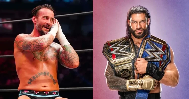 CM Punk (left) Roman Reigns (right) (Credits: Inside the Ropes and SESCoops)