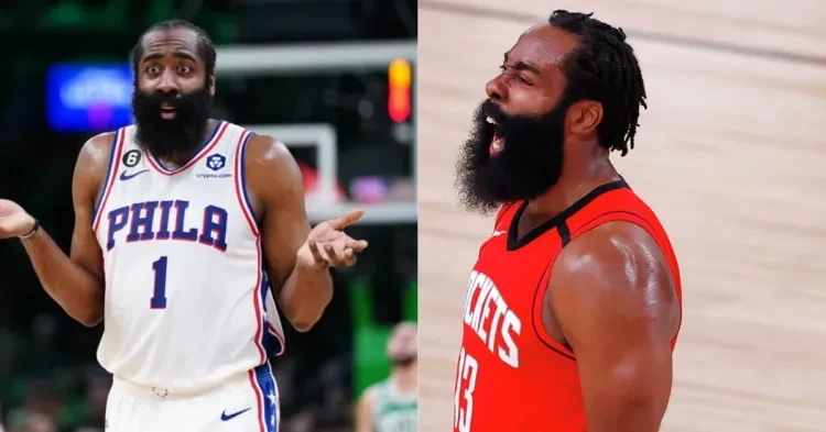 James Harden (Left and Right)
