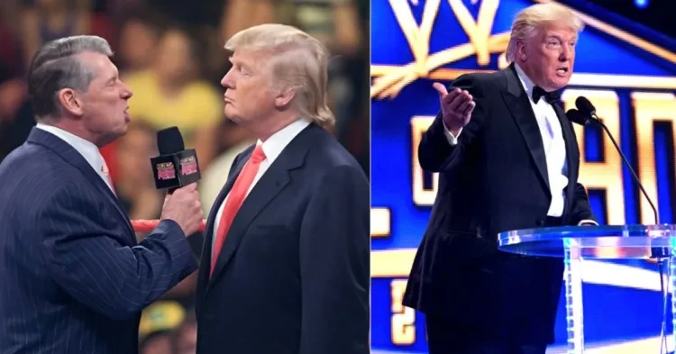 Donald Trump in WWE