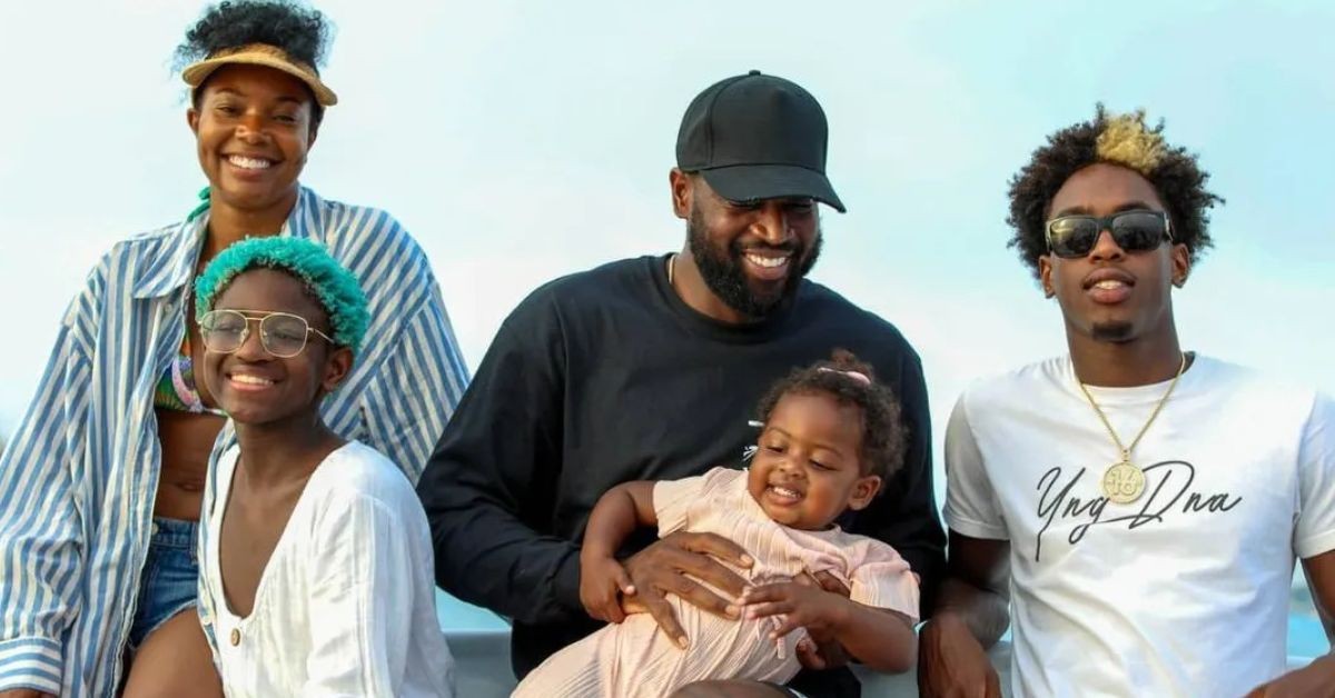 Dwyane Wade and Family 