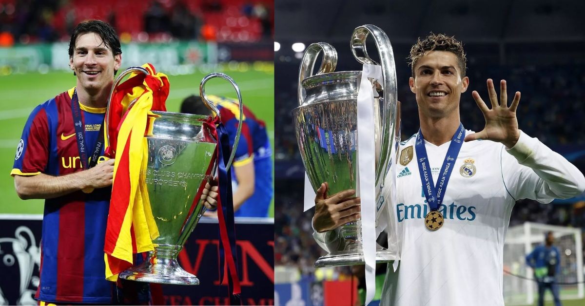 Lionel Messi has broken Cristiano Ronaldo's impressive record in the Champions League