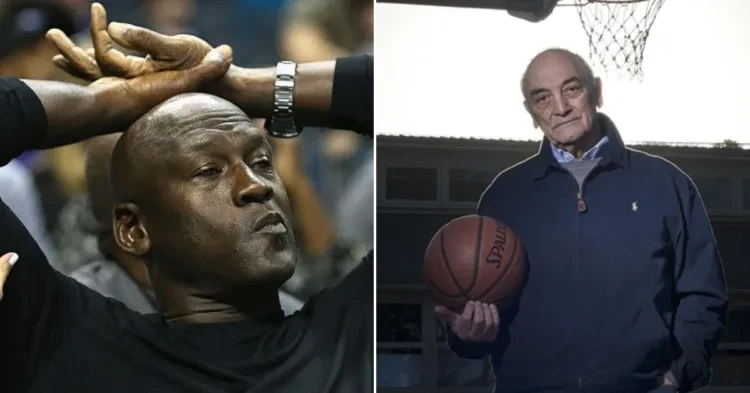 Michael Jordan and Sonny Vaccaro (Credits - Distractify and Twitter)