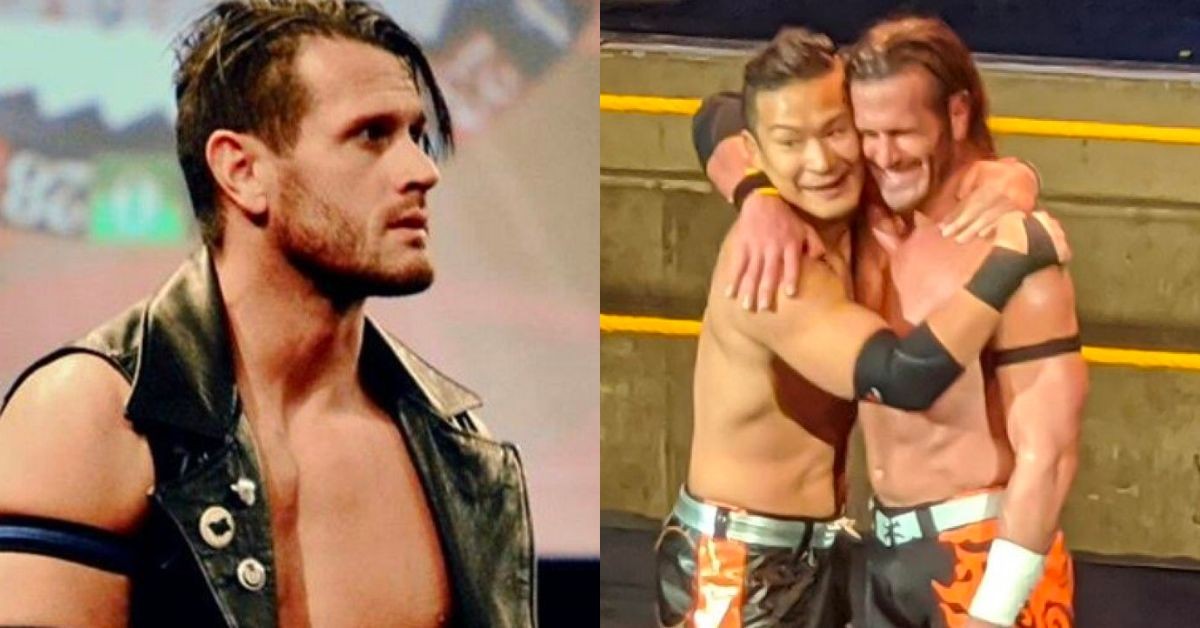 Alex Shelley with Kushida in NXT (Credits: Wrestling News and eWrestling)