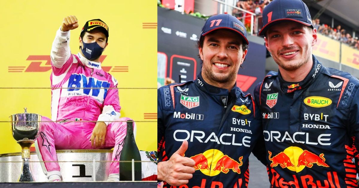 Sergio Perez joined Red Bull for the 2021 season onwards (Credits: Times of India, CNN)