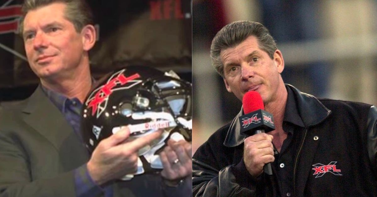 Vince McMahon has failed to see his dream project get any success (Credits: NESN and USA Today)