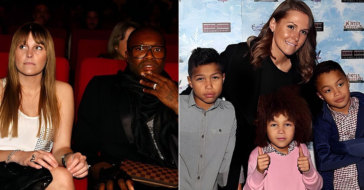 N'Golo Kante's wife Jude Littler and their children