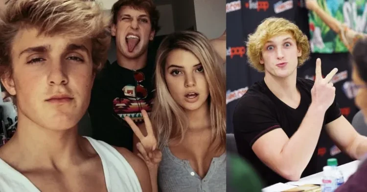 Logan Paul hooked up with his brother, Jake Paul's girlfriend(credits-The Independent, J-14)