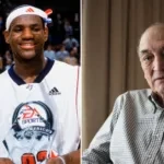 Sonny Vaccaro and LeBron James (Credits - Sporting News and The New York Times)