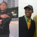 Ray Lewis III with his dad Ray Lewis