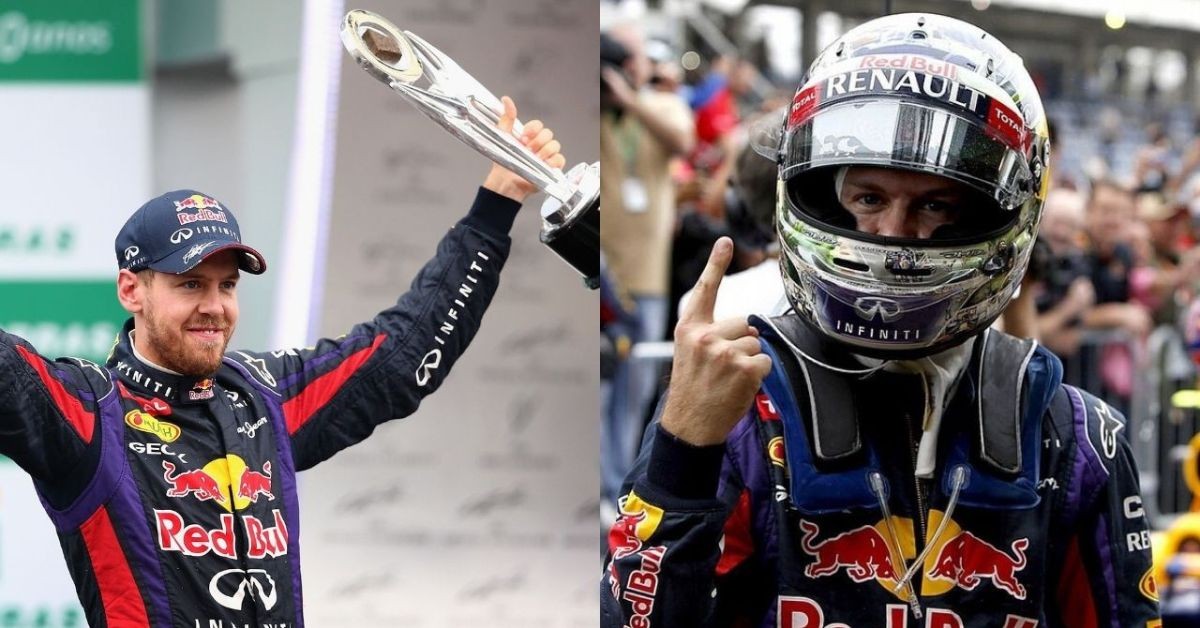 Sebastian Vettel for Red Bull 1