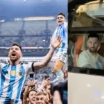 Lionel Messi's comical reaction to a fan goes viral on the Internet
