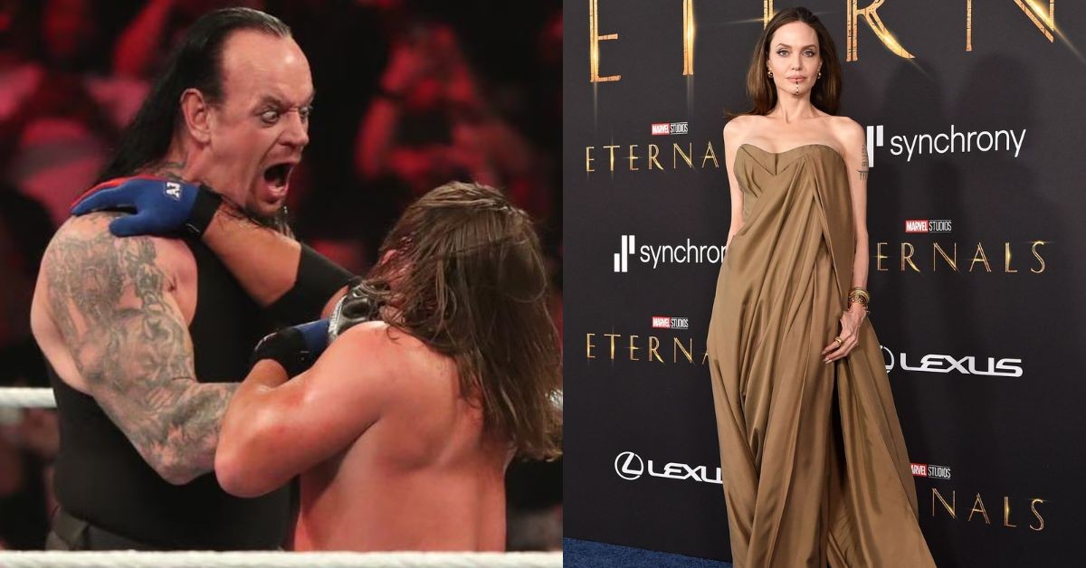 The Undertaker let Angelina Jolie & Brad Pitt stay at his mansion back in 2008