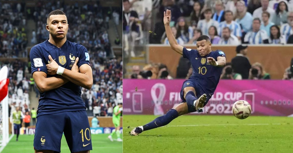 Kylian Mbappe scored a remarkable hat trick against Argentina in the World Cup 2022 final