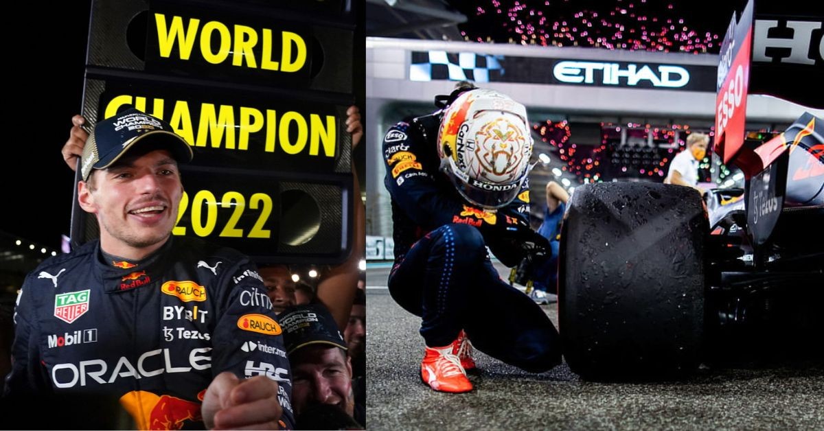 Max Verstappen wins the World Champion 2022