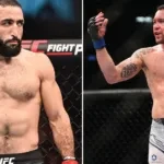 Belal Muhammad (left) and Colby Covington (right)