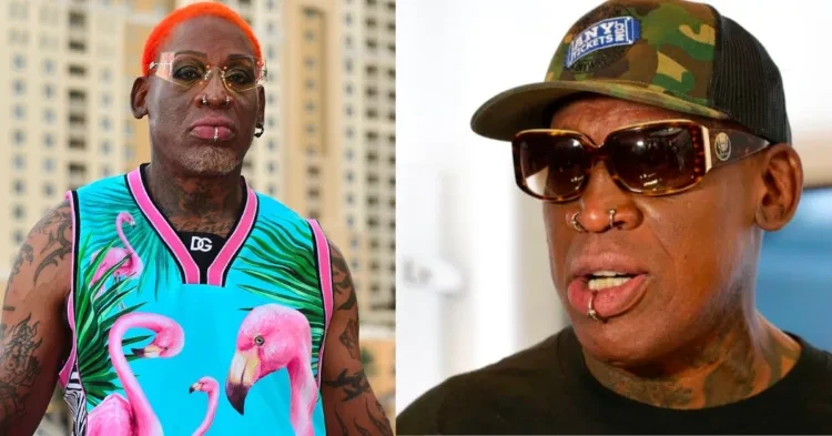 Dennis Rodman is a basketball legend (Credits: The US Sun and CNBC)