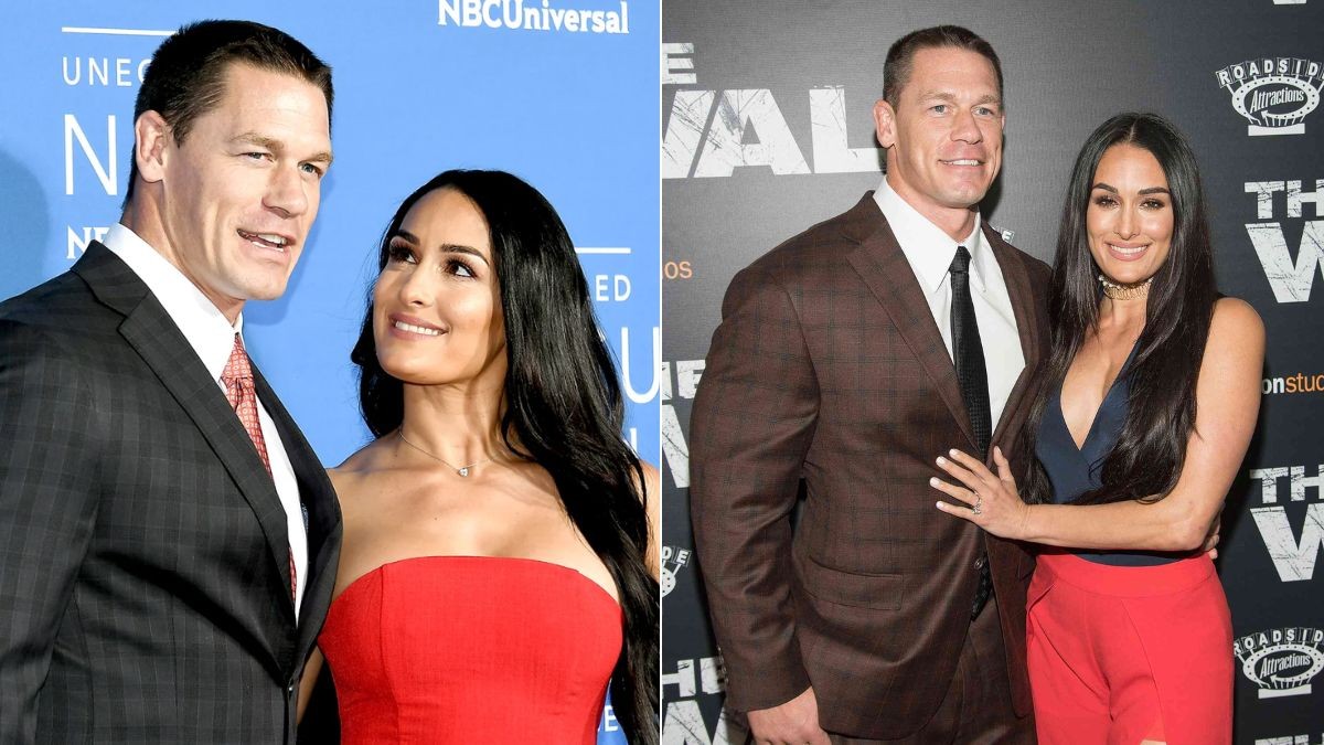 Nikki Bella and John Cena (Credits US Weekly and People)