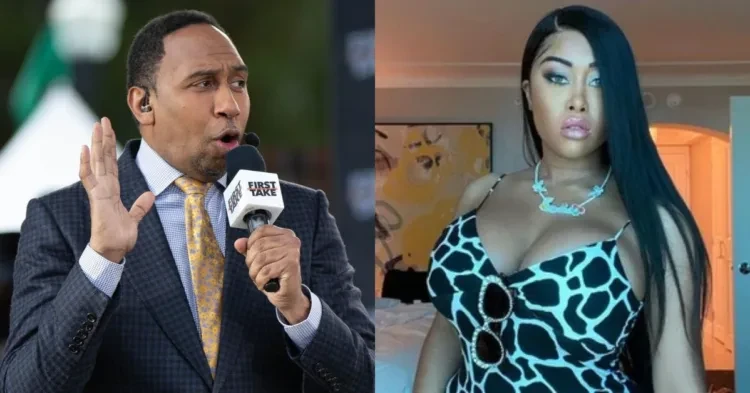 Stephen A Smith and Moriah Mills