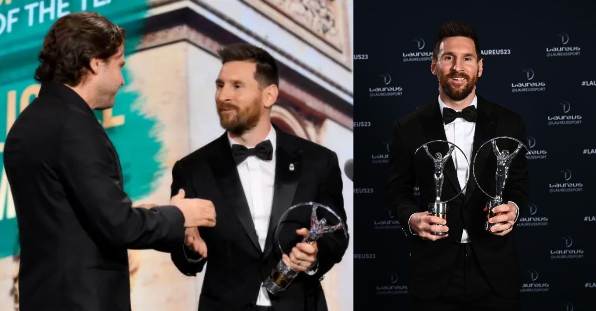 Lionel Messi won the Laureus Sportsman of the Year in 2023