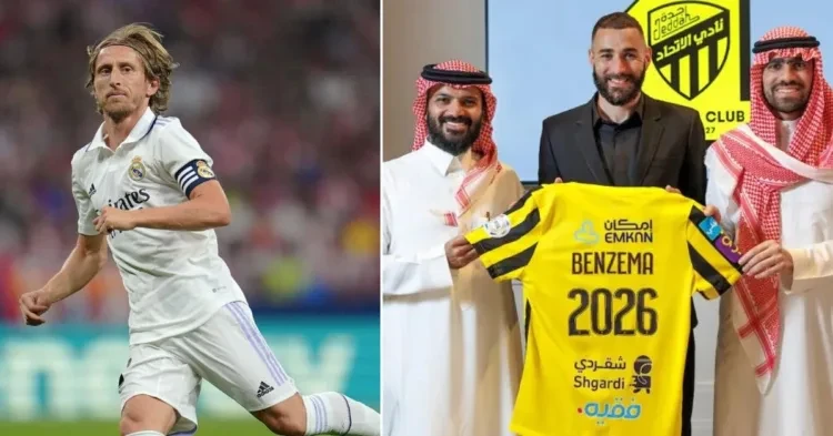 Luka Modric refuses to join Saudi club unlike Karim Benzema