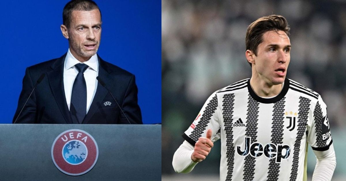 UEFA President Aleksander Čeferin might ban Juventus Aleksander Čeferin