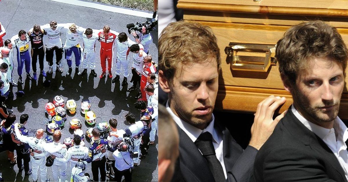 The entire Formula 1 family mourned the loss of Jules Bianchi (Credits: Pinterest, BBC)