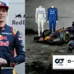 Max Verstappen for Toro Rosso and Toro Rosso auction (credits Red Bull and Scueria Alpha Tauri)