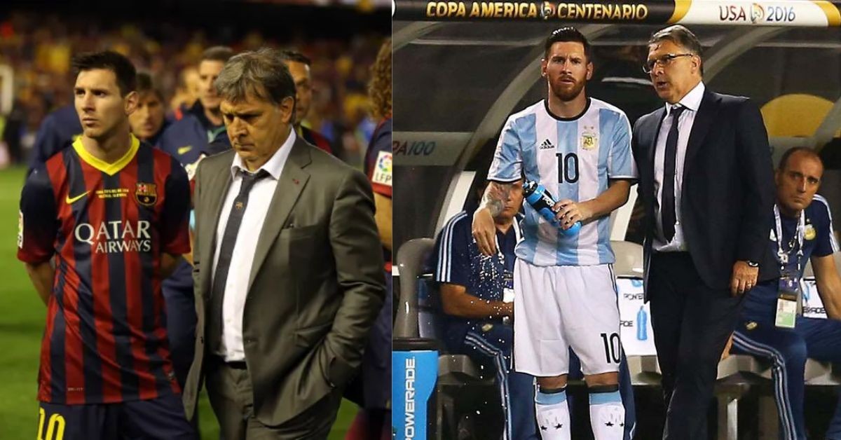 Gerardo Martino has coached Lionel Messi at FC Barcelona and Argentina