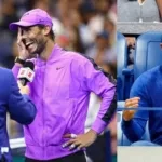 Rafael Nadal and Tiger Woods at the 2019 US Open