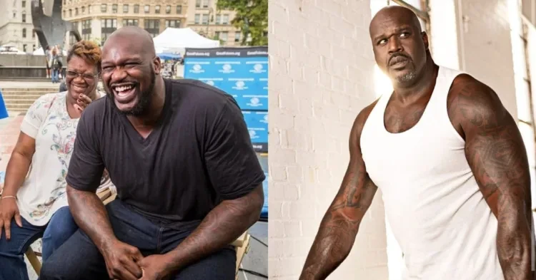 Lucille O'Neal and Shaquille O'Neal