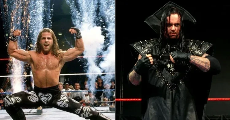 Shawn Michaels and The Undertaker (Credits WWE)