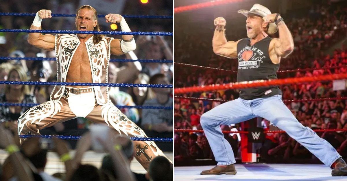 Shawn Michaels (Credits WWE and Forbes)